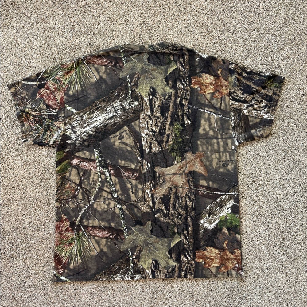 Mossy Oak camouflage t-shirt. Worn 1 time. In Excellent Condition! Size XL. - Picture 4 of 6